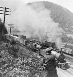 PRR Horseshoe Curve, c. 1915